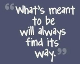 Fuelism #34: Fuelisms : What\'s meant to be will always find its way.: Fuelisms : What's meant to be will always find its way.