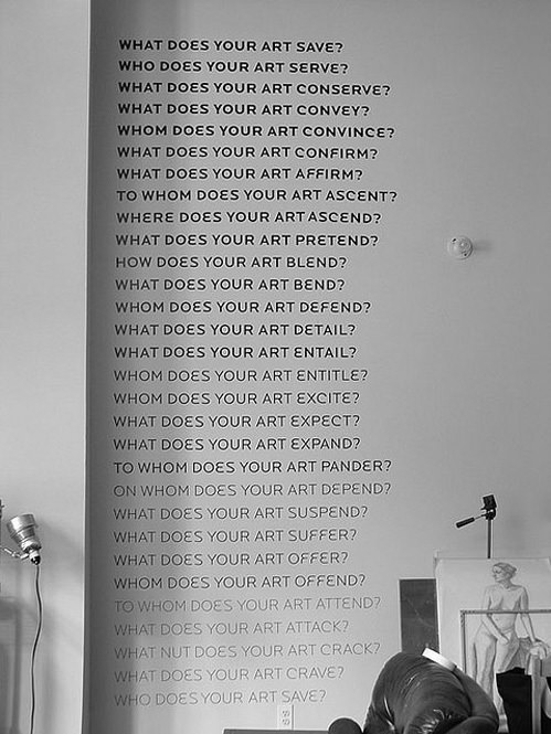 Fuelism #49: Fuelisms : What does your art do?: Fuelisms : What does your art do?