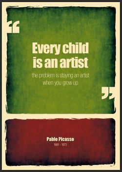 Fuelism #61: Fuelisms : Every child is an artist.: Fuelisms : Every child is an artist.