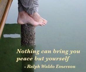 Fuelism #63: Fuelisms : Nothing can bring you peace but yourself.: Fuelisms : Nothing can bring you peace but yourself.