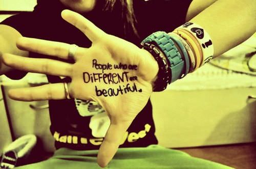 Fuelism #72: Fuelisms : People who are different are beautiful.: Fuelisms : People who are different are beautiful.
