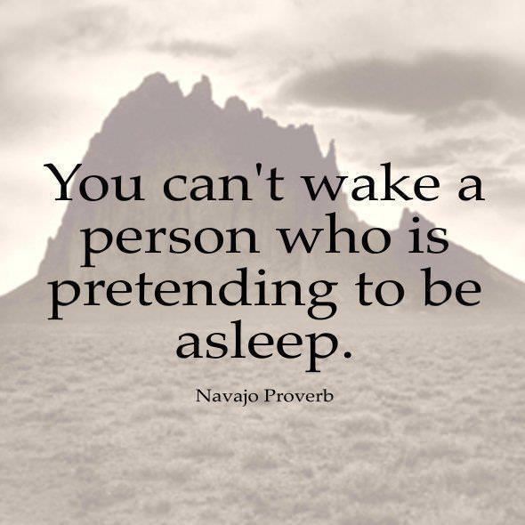 Fuelism #142: Fuelisms : You can\'t wake a person who is pretending to be asleep: Fuelisms : You can't wake a person who is pretending to be asleep