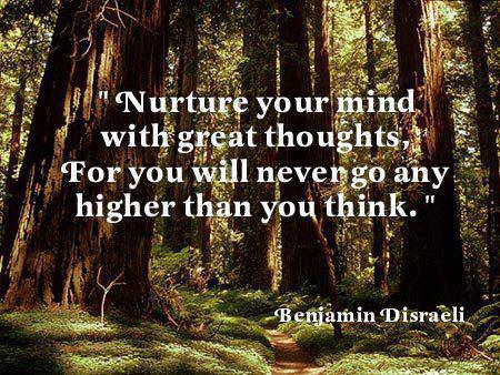 Fuelism #683: Fuelisms : Nurture your mind with great thoughts, for you will never go any higher than you think.Benjamin Disraeli: Fuelisms : Nurture your mind with great thoughts, for you will never go any higher than you think.