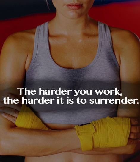 Fuelism #729: Fuelisms : The harder you work, the harder it is to surrender.: Fuelisms : The harder you work, the harder it is to surrender.