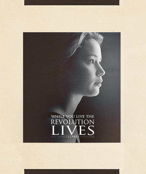 Fuelism #886: While you live, the revolution lives.: While you live, the revolution lives.
