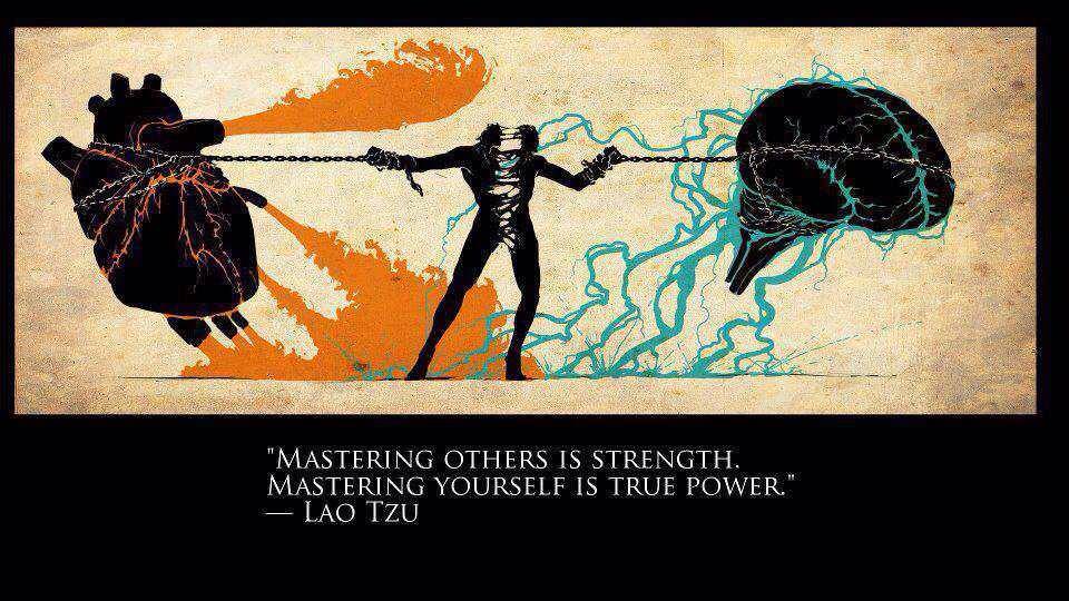 Fuelism #910: Mastering others is strength. Mastering yourself is true power.: Mastering others is strength. Mastering yourself is true power.