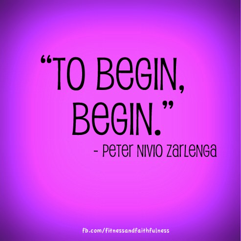 Fuelism #933: To begin, begin.Peter Nivio Zarlenga: To begin, begin.