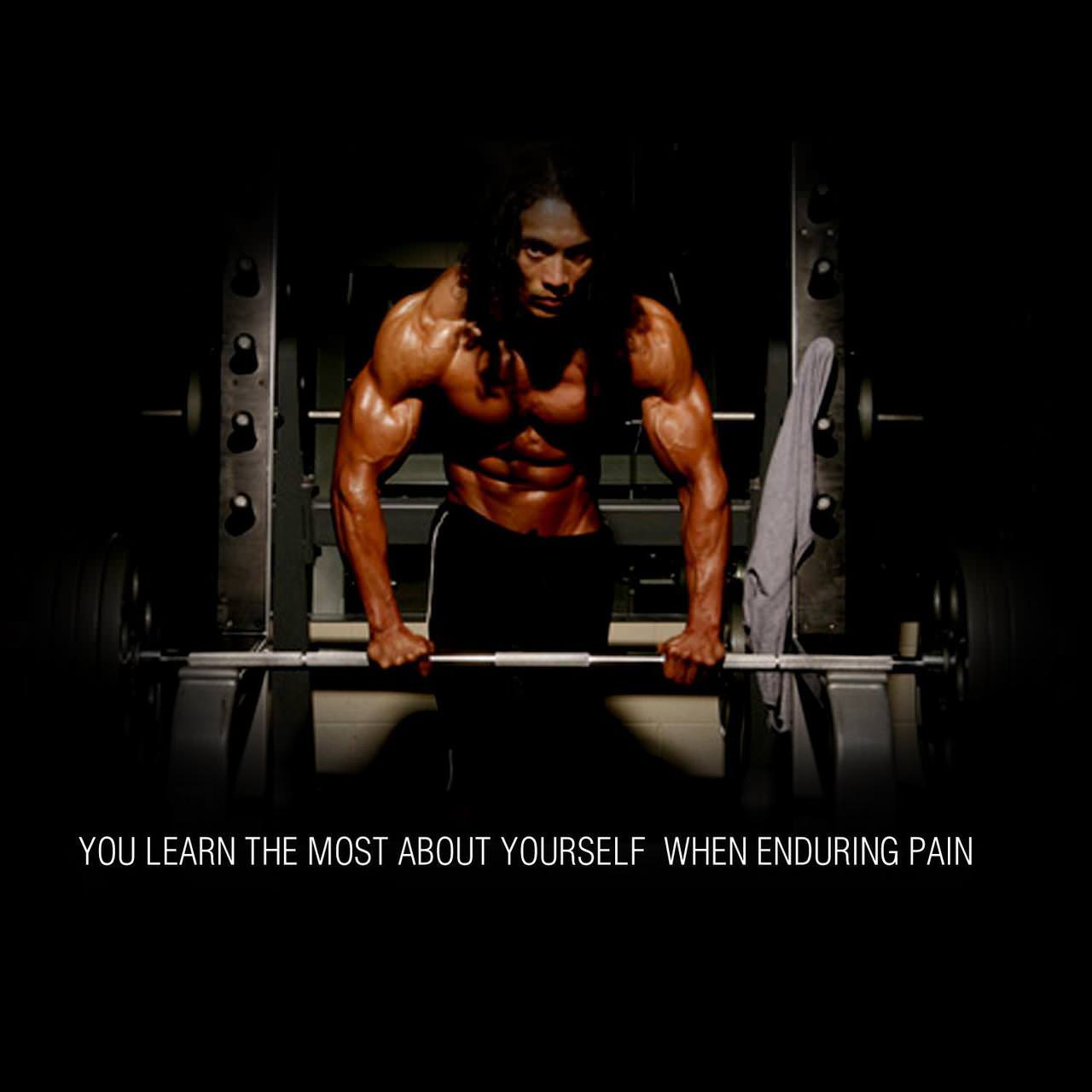 Fuelism #1089: You learn most about yourself when enduring pain.: You learn most about yourself when enduring pain.