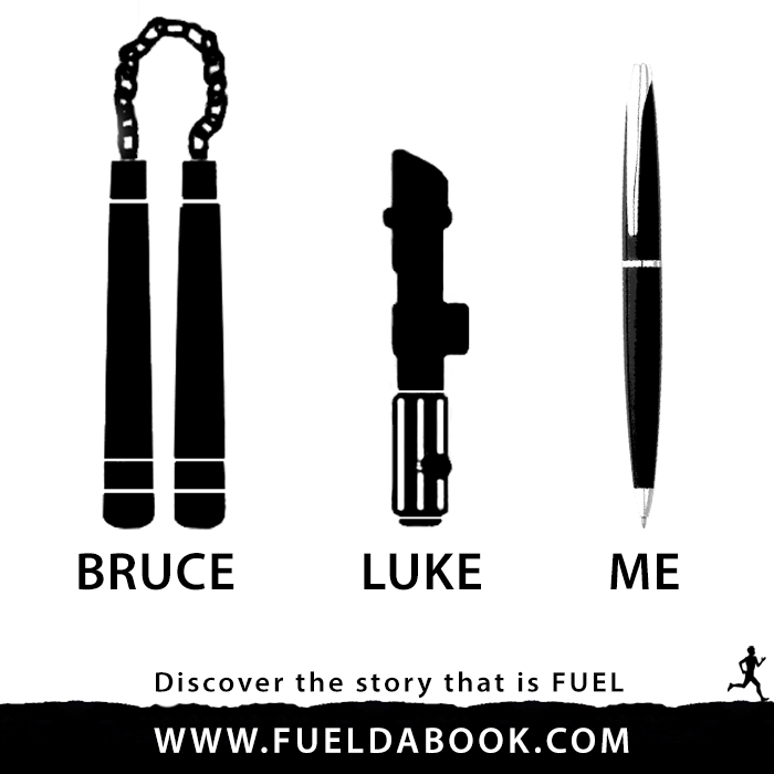 Fuelism #1161: Bruce, Luke, Me.: Bruce, Luke, Me.