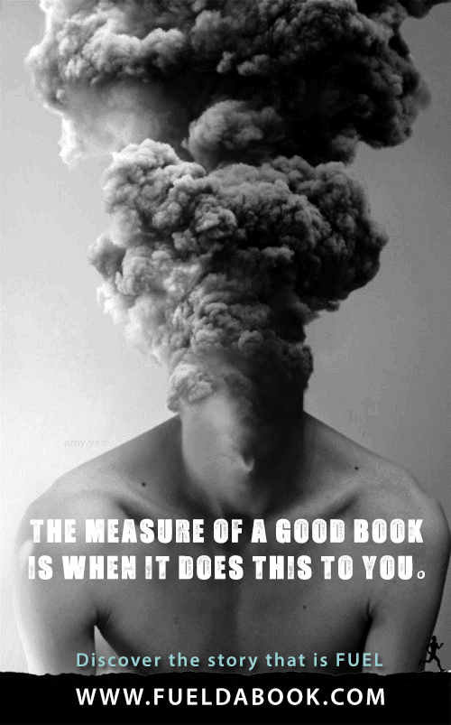 Fuelism #1369: The measure of a good book is when it does this to you.: The measure of a good book is when it does this to you.