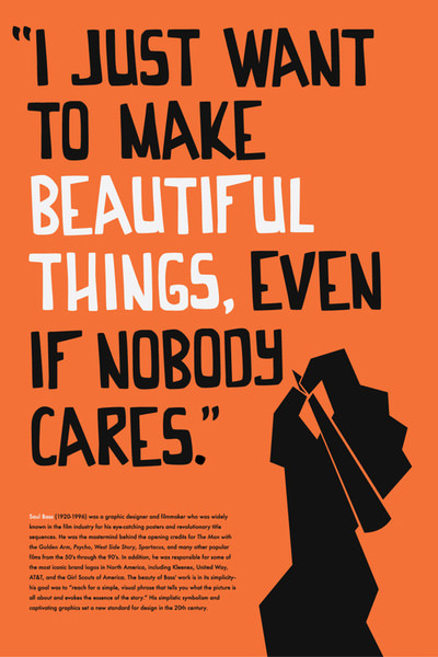 Fuelism #1504: I just want to make beautiful things, even if nobody cares.: I just want to make beautiful things, even if nobody cares.