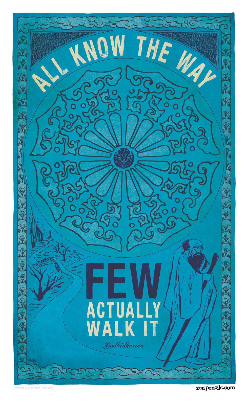 Fuelism #1646: All know the way. Few actually walk it.: All know the way. Few actually walk it.