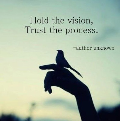 Fuelism #1740: Hold the vision. Trust the process.: Hold the vision. Trust the process.
