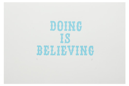 Fuelism #1754: Doing is believing.: Doing is believing.